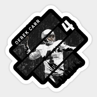 Derek Carr Las Vegas Stripes Sticker